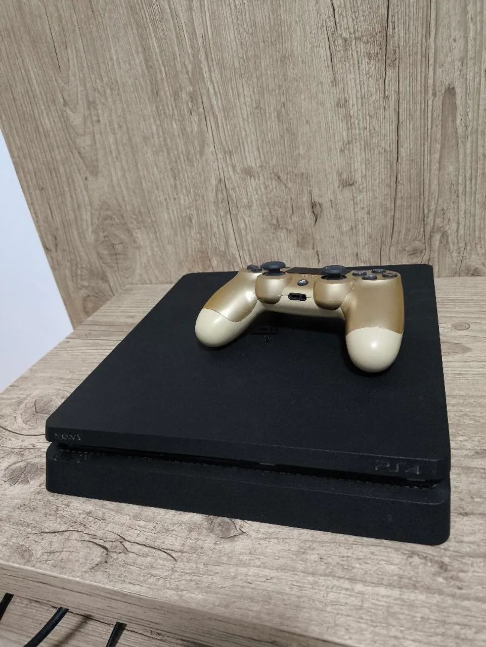 Ps4 slim, caixa original e com controle - Foto 4