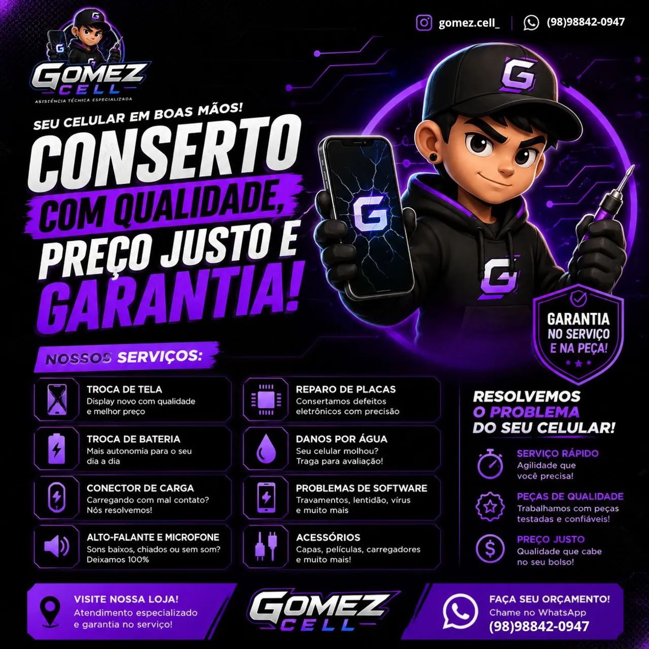 GOMEZ CELL ASSISTÊNCIA TECNICA 