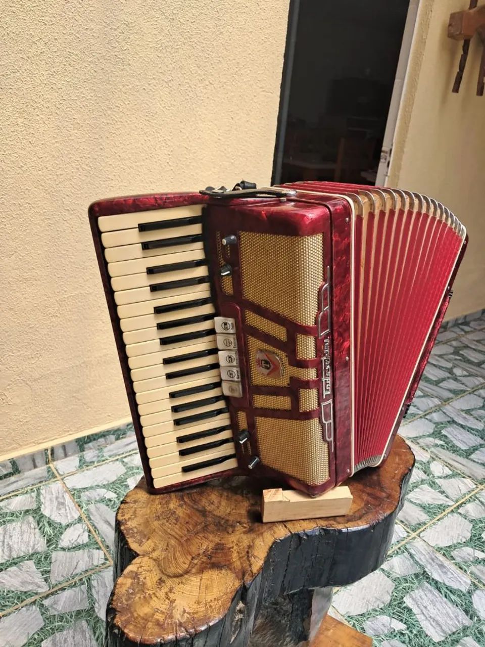 Acordeon 80 baixo todeschini  - Foto 5