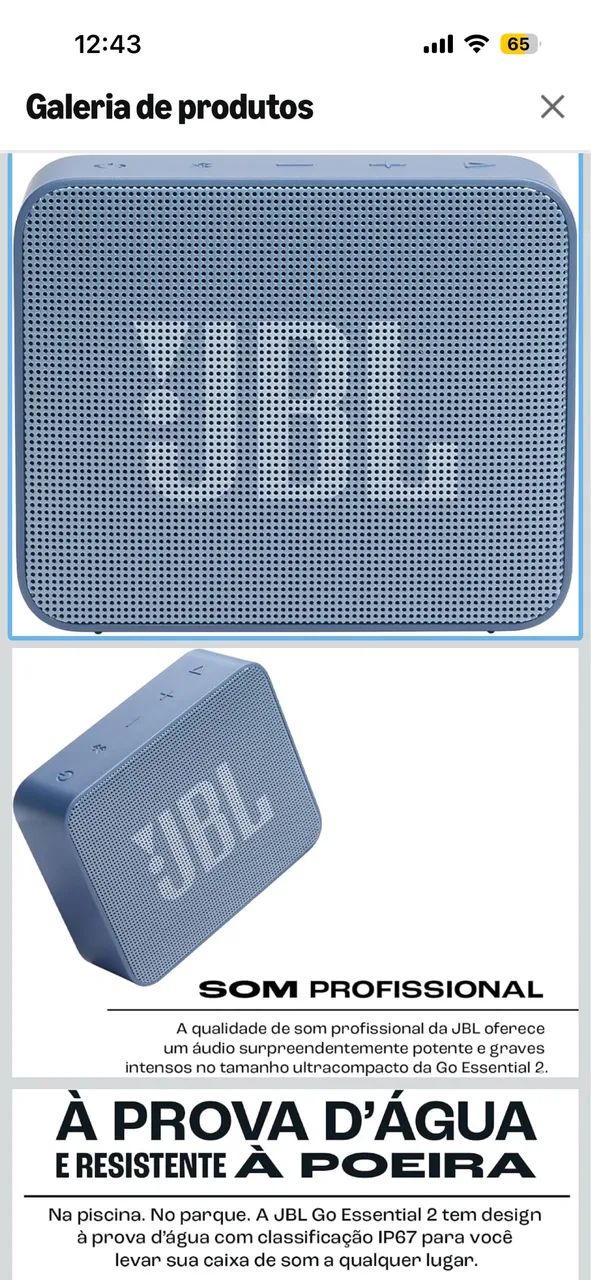 Vende-se jbl
