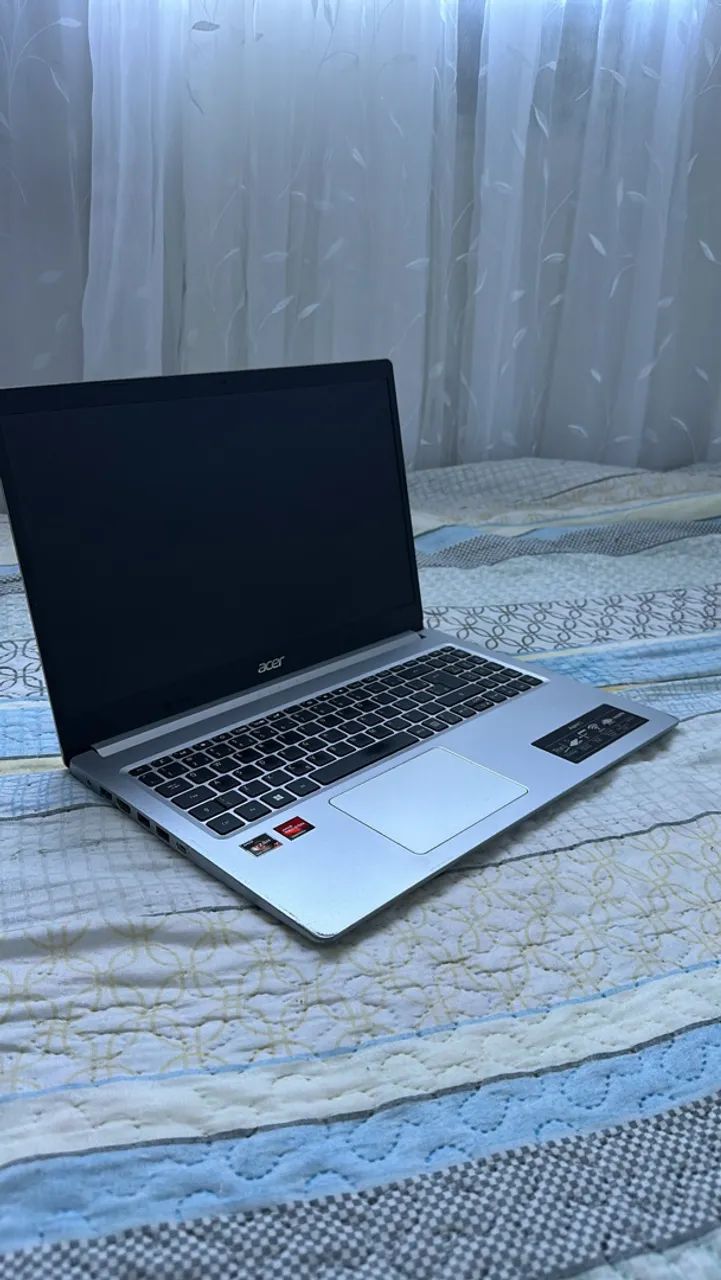 **VENDO NOTEBOOK ACER 5 12 de RAM 512 de SSD RYZEN 7!** - Foto 2