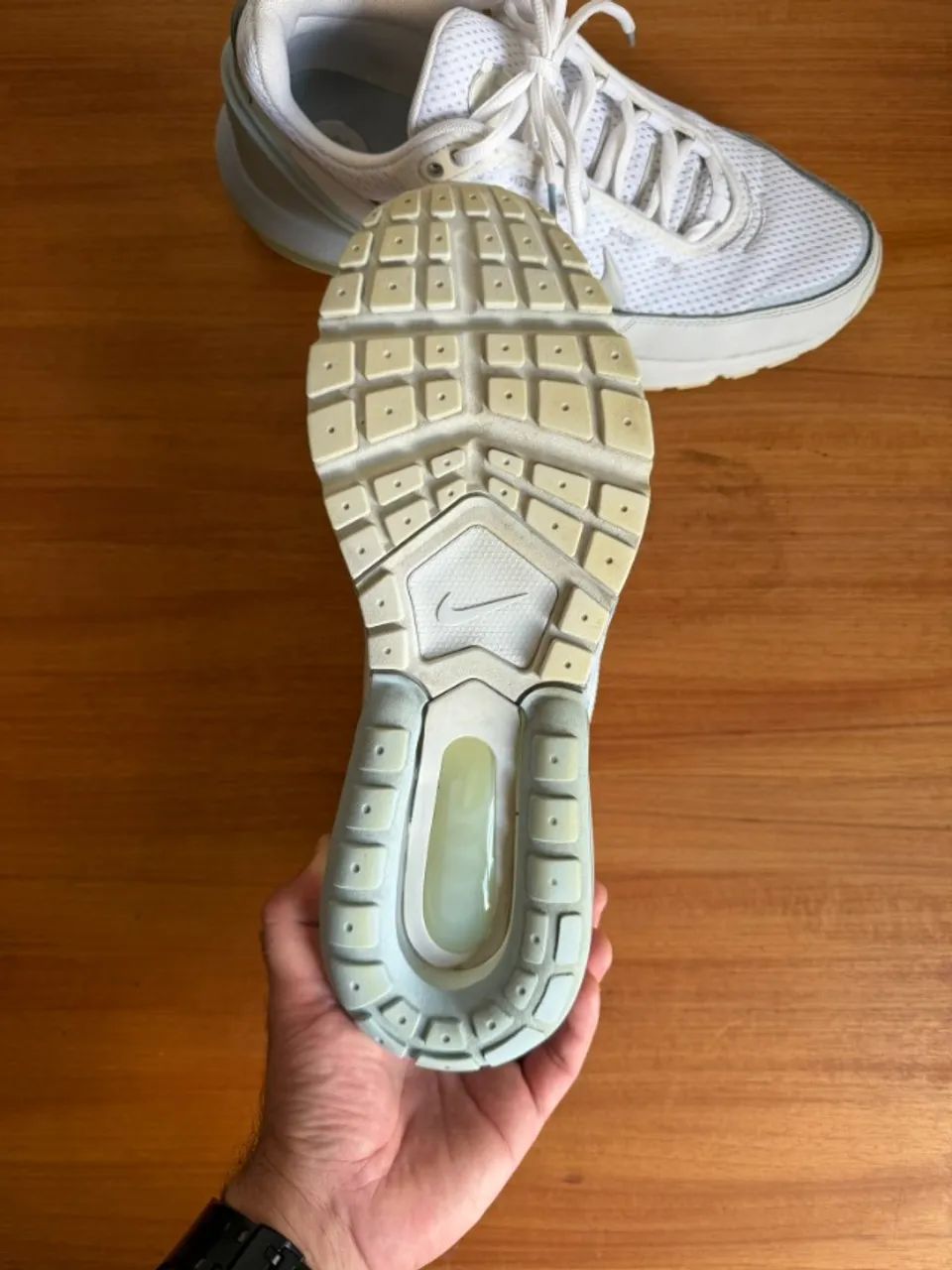 Tênis Nike Air Max Pulse Photon Dust Light Armory Blue - Foto 5