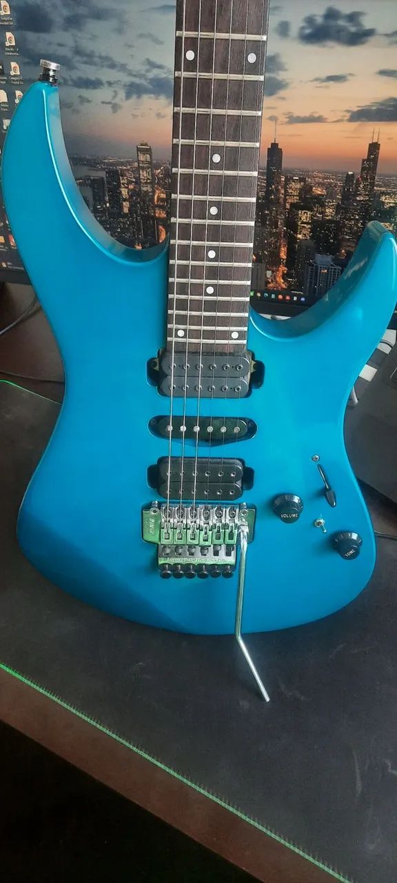 Guitarra Yamaha RGX 421D Blue Metallic S/ case - Instrumentos