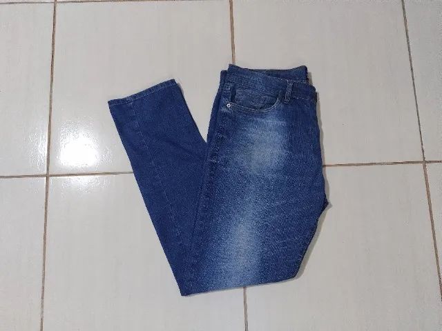 Calça jeans masculina - tamanho 46 - Foto 5