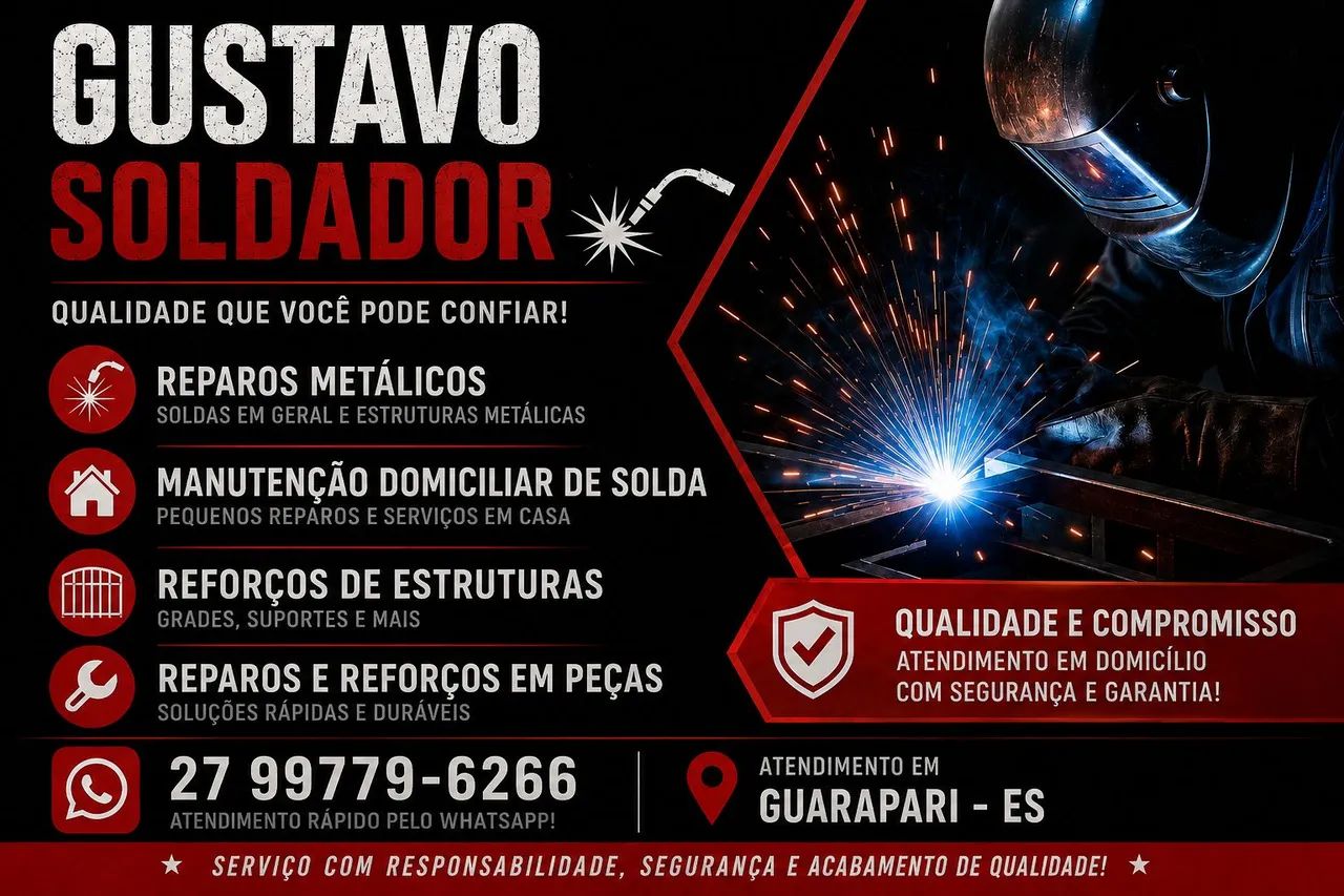 SERVIÇOS DOMICILIARES DE SOLDA