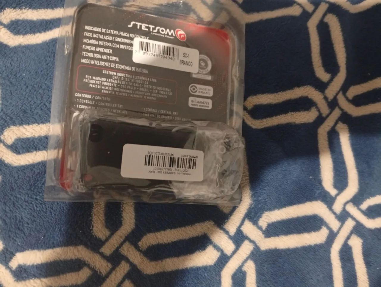 Controle longa distância 90 reais nunca usado 