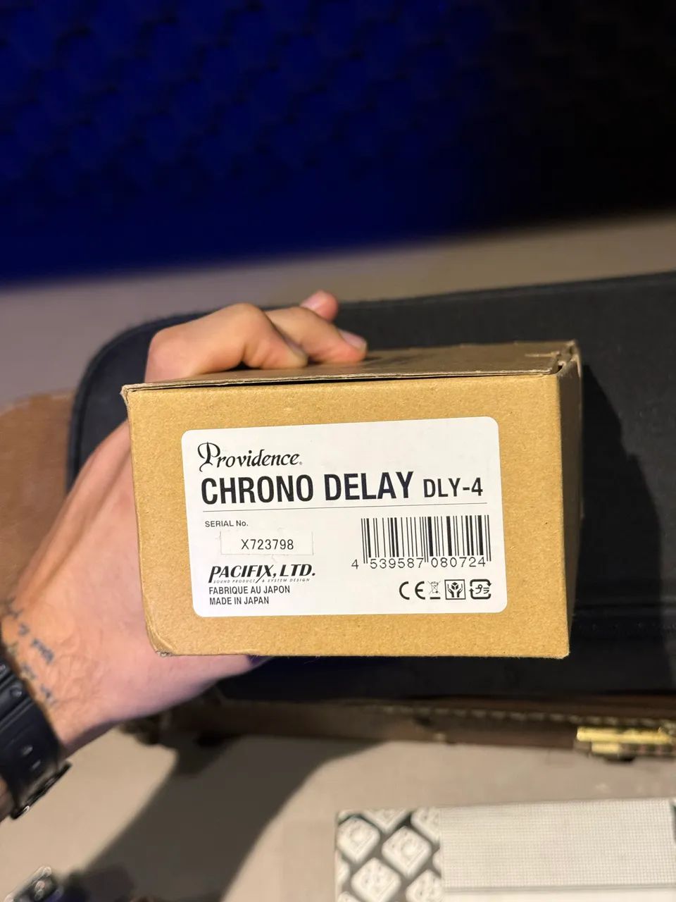 Pedal Providence Chrono Delay Dly-4 John Mayer, david Gilmour