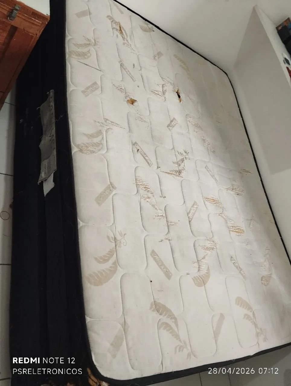 Cama box casal