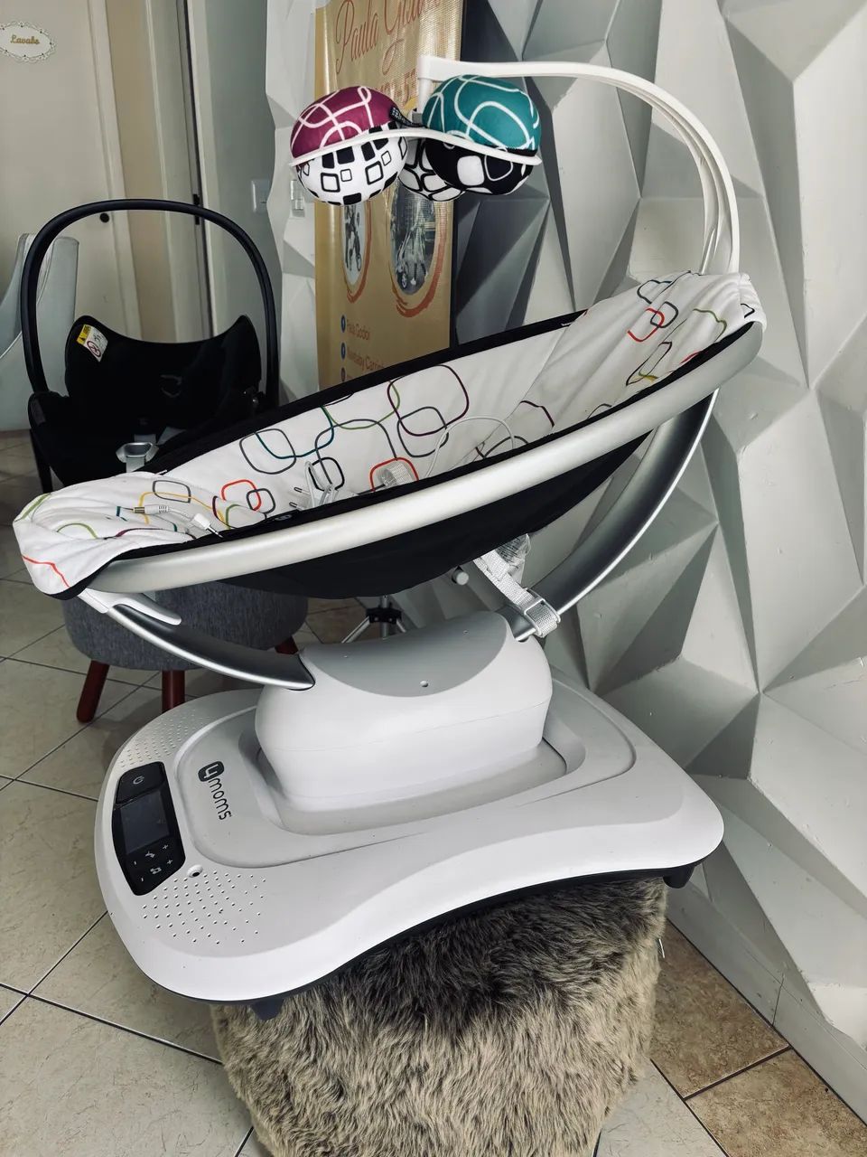 Cadeira elétrica Mamaroo 4moms  - Foto 3