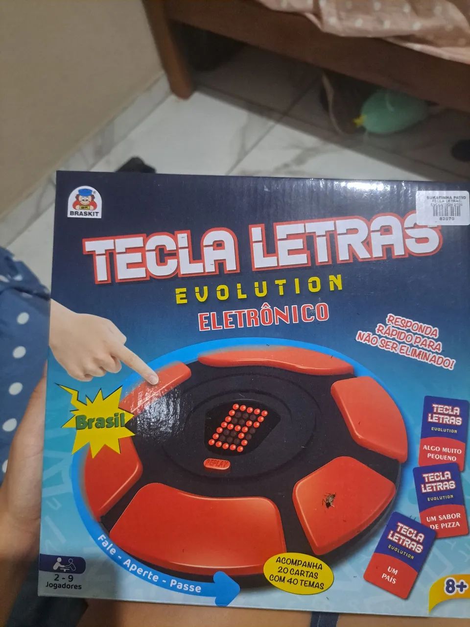 BRINQUEDO TECLA LETRAS 