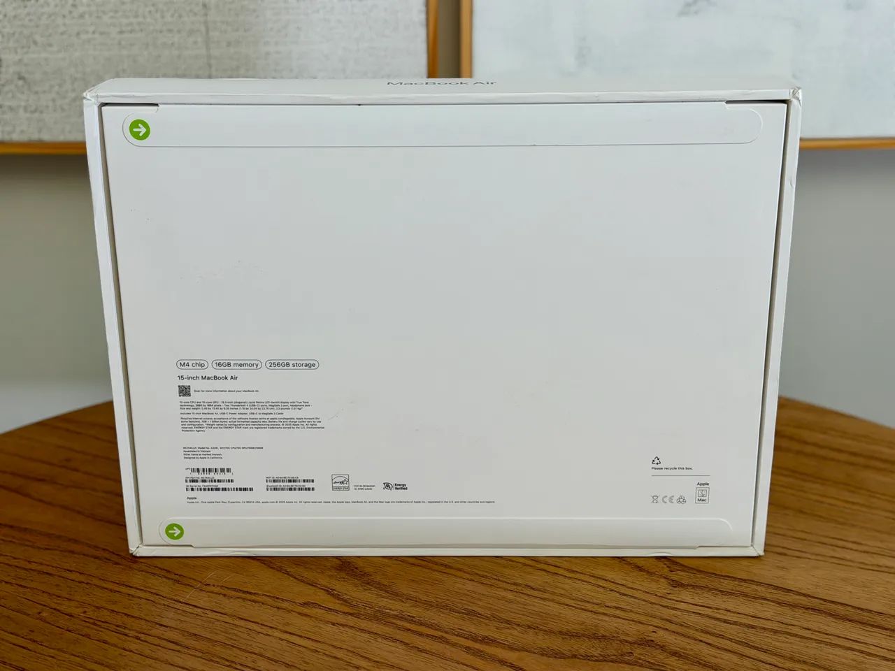 MacBook Air 15 Polegadas M4 16GB 256SSD Sky Blue - Novo/Lacrado - Foto 2