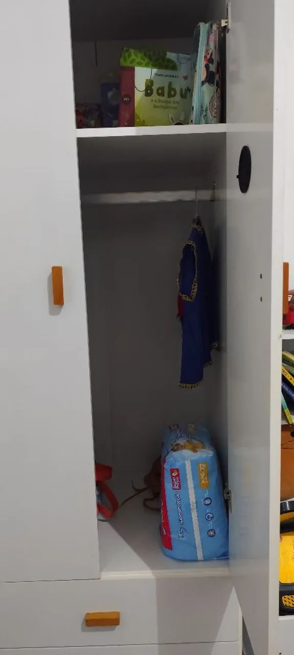 Guarda-roupa e cômoda infantil  - Foto 2