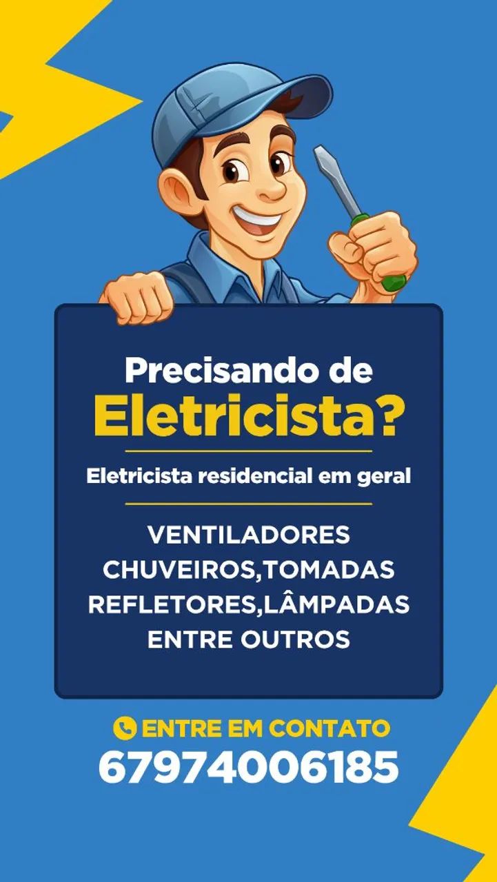 Eletricista Residencial em Campo Grande MS