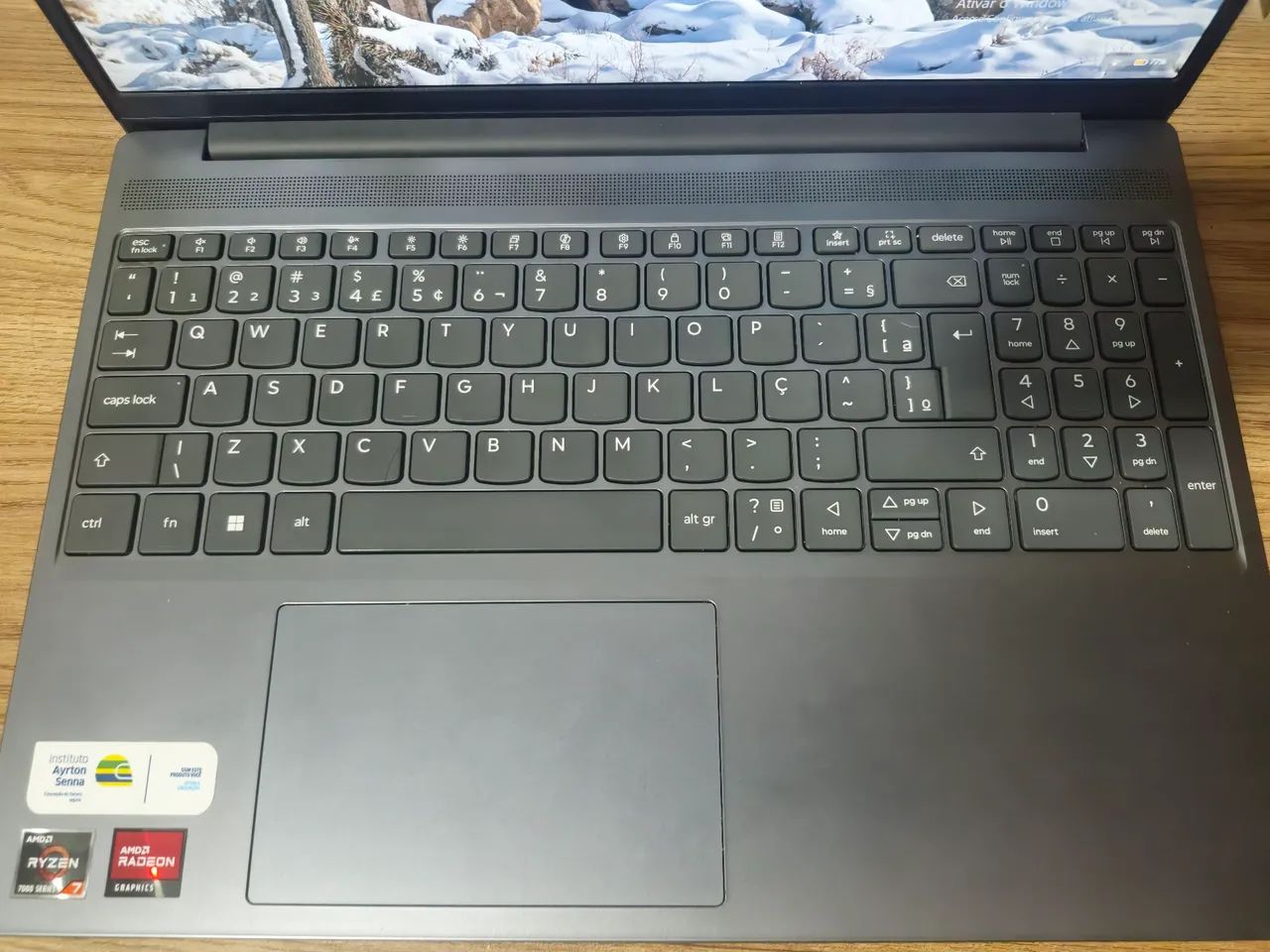 Notebook Ideapad Slim 3 Ryzen 7 na Garantia - Foto 4