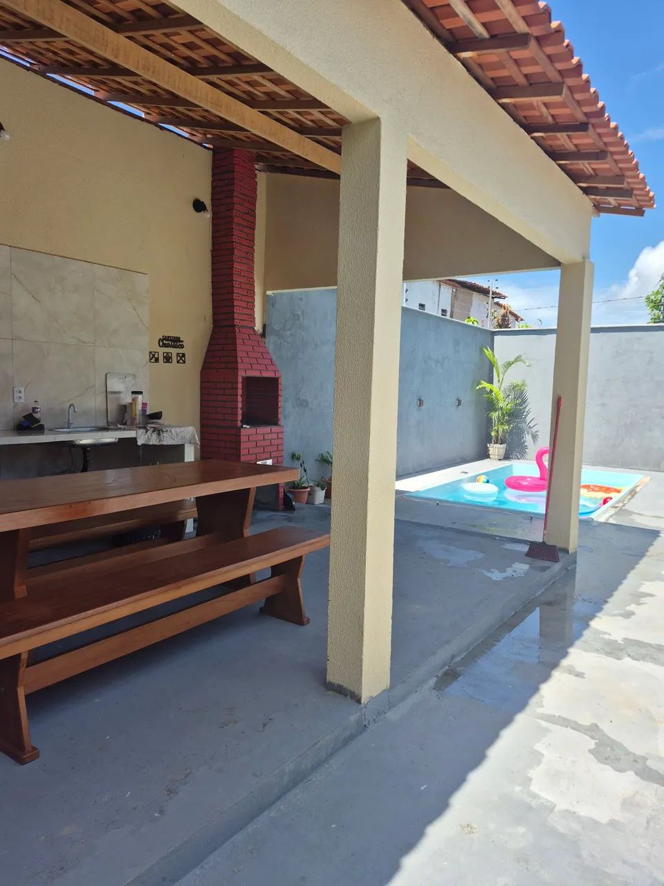 Área de lazer com piscina  - Foto 4