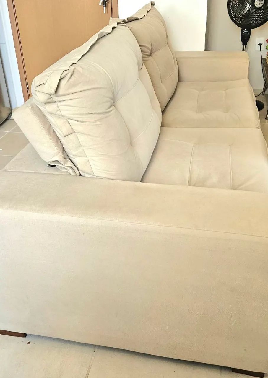 Vendo Sofá Casa Decor retrátil 5 lugares - Foto 2