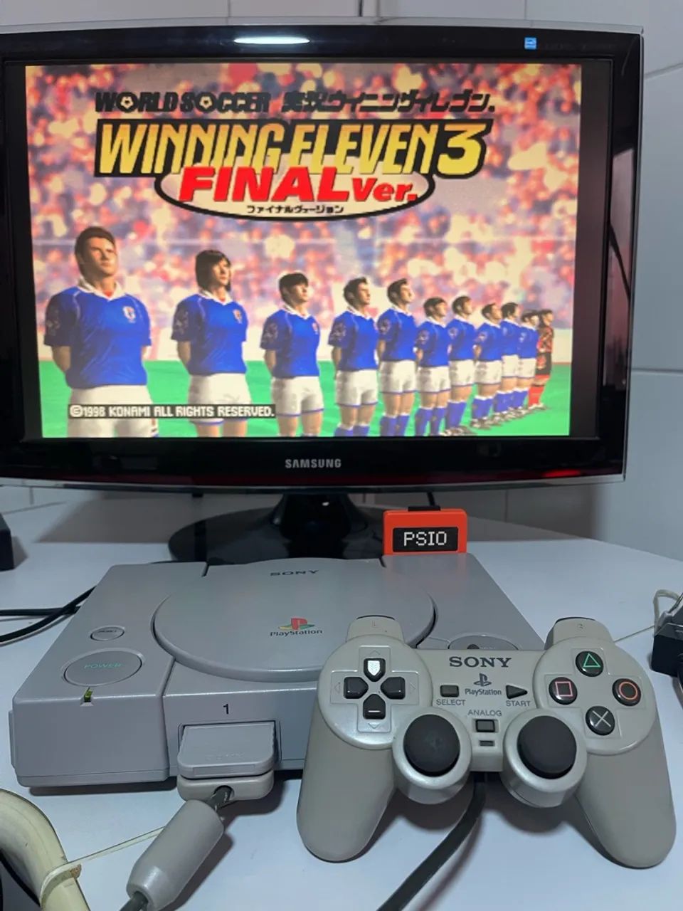 PLAYSTATION 1 FAT CIB COM PSIO - Foto 3