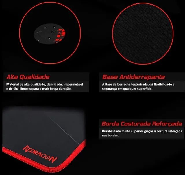 Mousepad Redragon Capricorn Mid-Sized - Foto 2