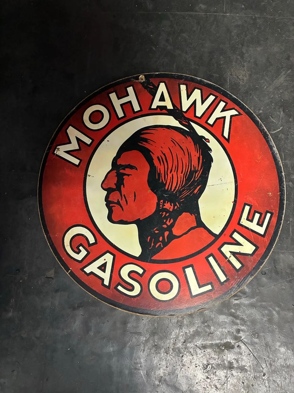 Placa decorativa  MOHAWK GASOLINE 