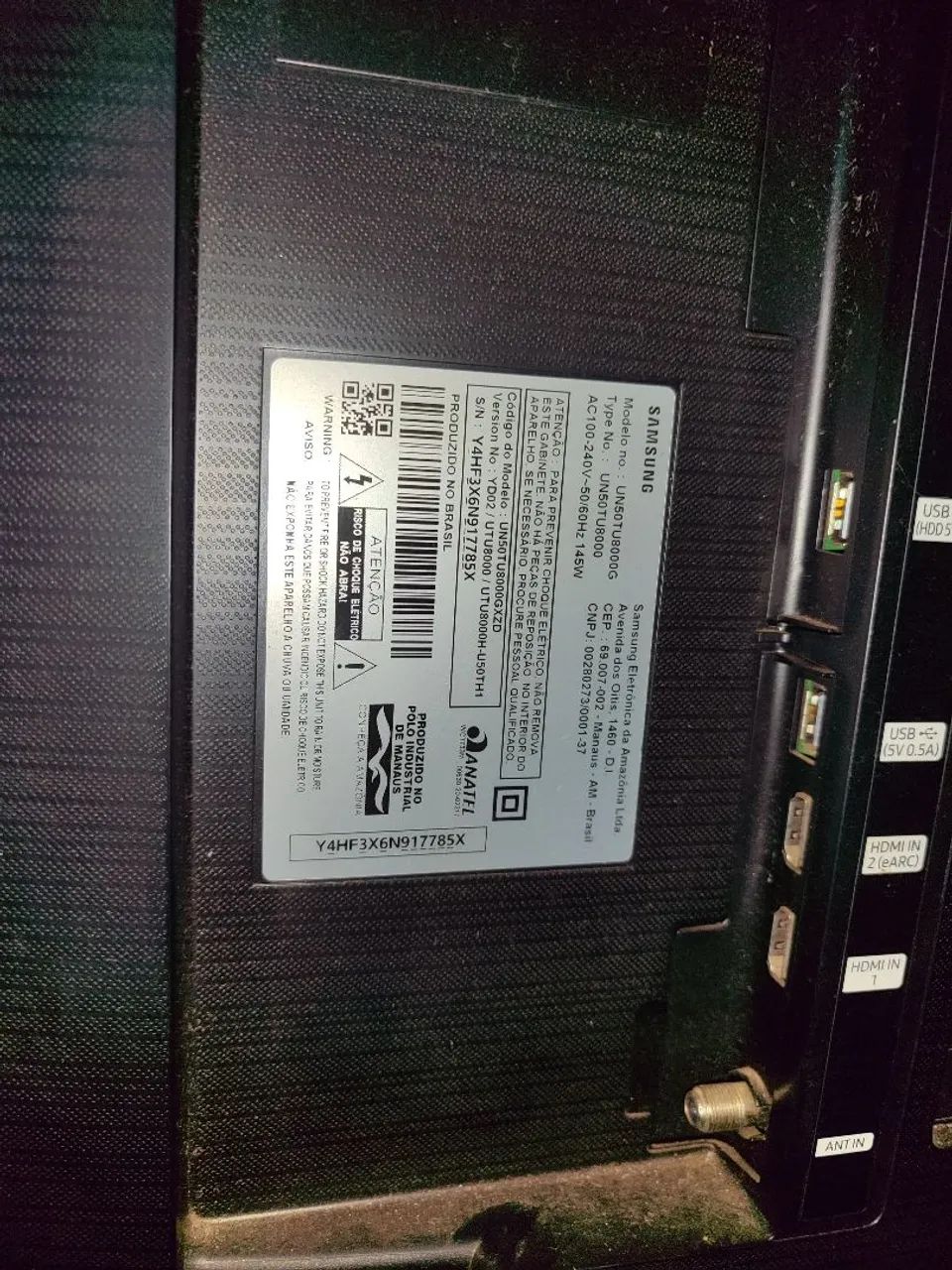 Tv Samsung smart 50 polegadas 4K  - Foto 3