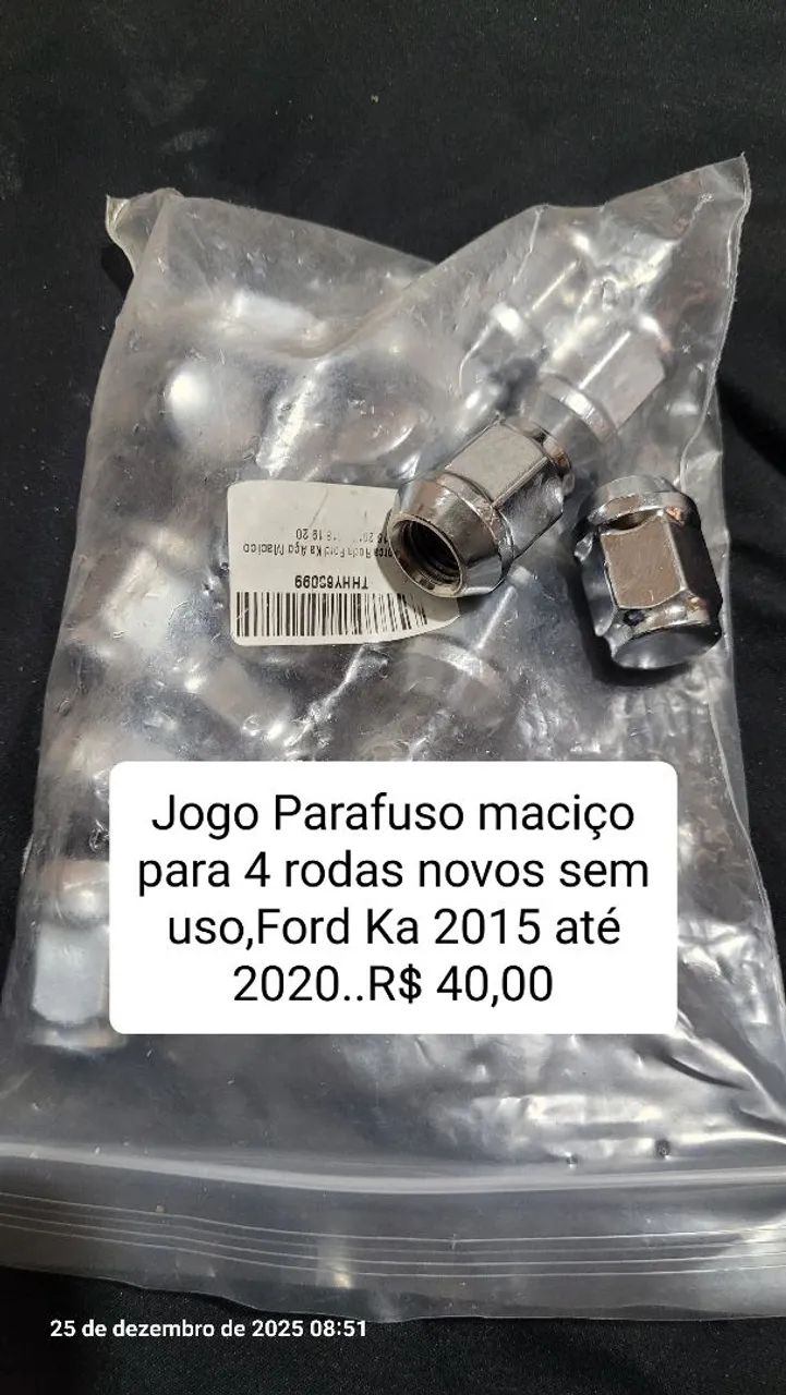 Jogo de porca roda Ford Ka