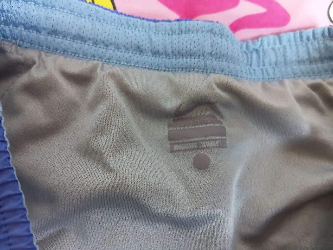 Short de corrida Nike azul P - Foto 2