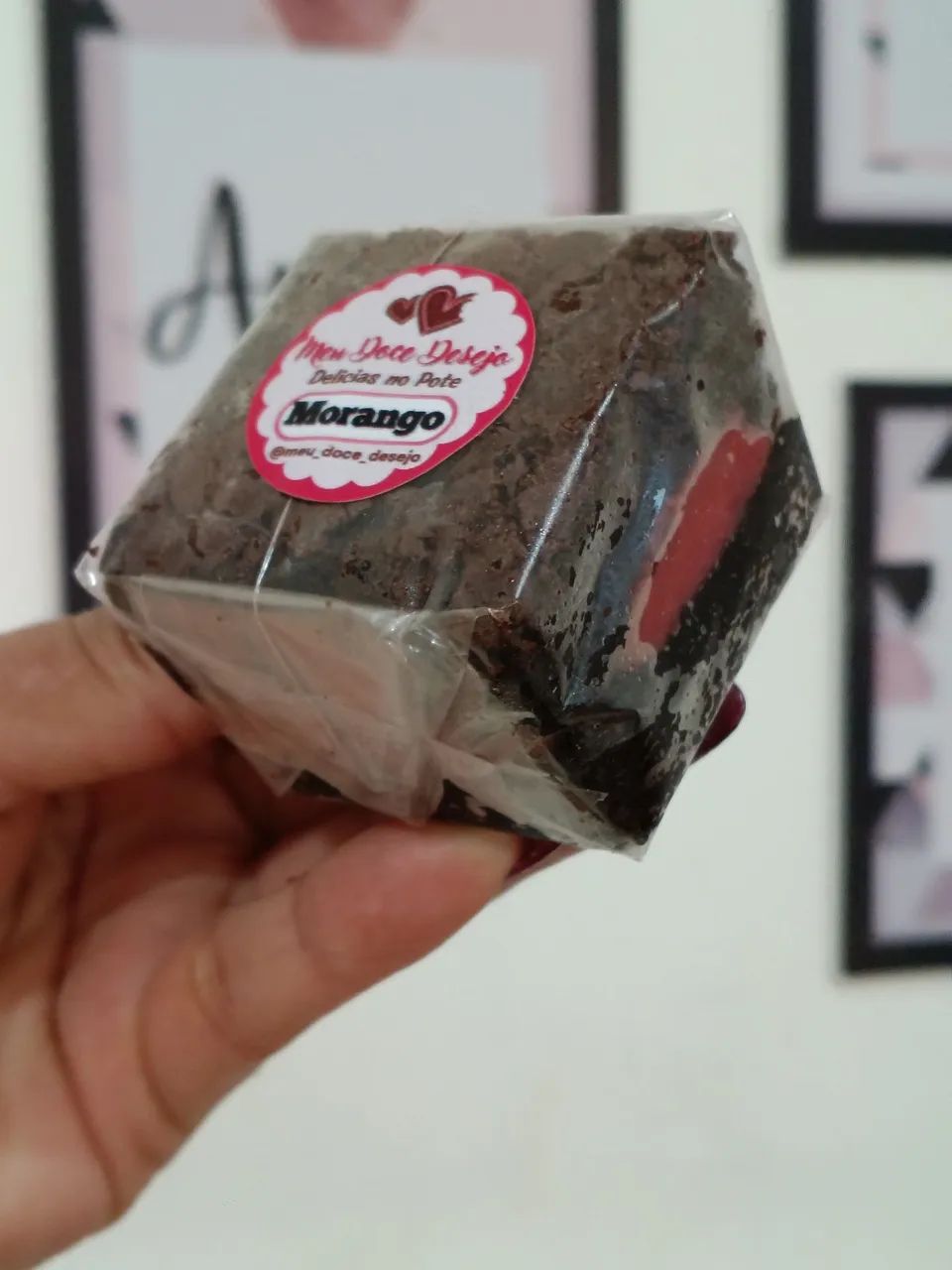 Brownies recheados 5x5 cm ATACADO - Foto 2