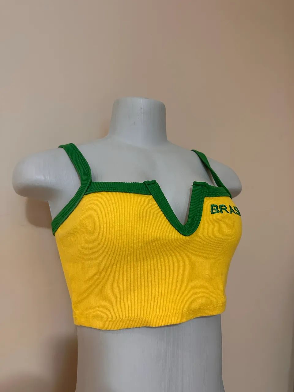 Cropped Brasil Tam. Único  - Foto 4