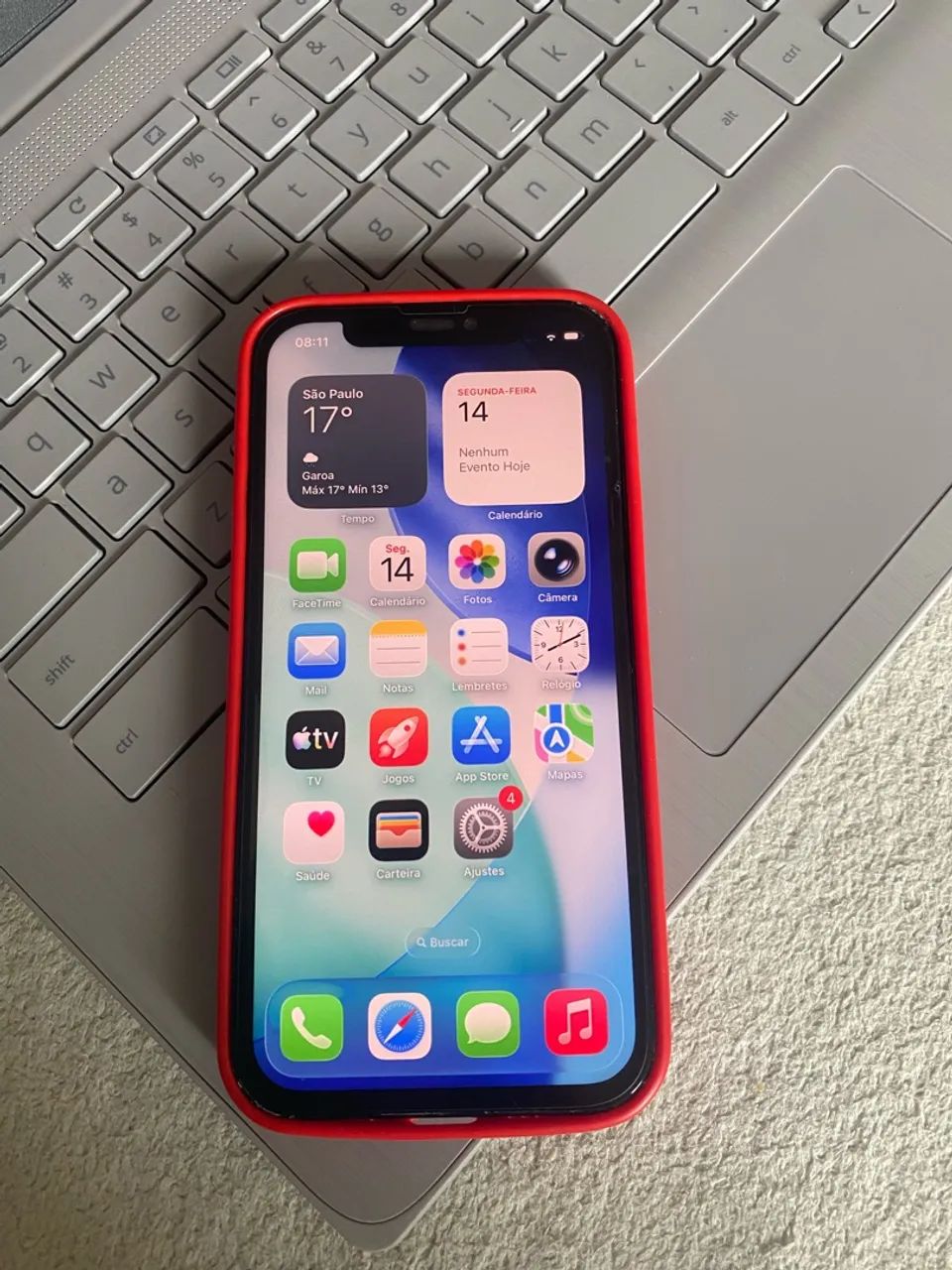 iPhone 12 black 64GB - Foto 4