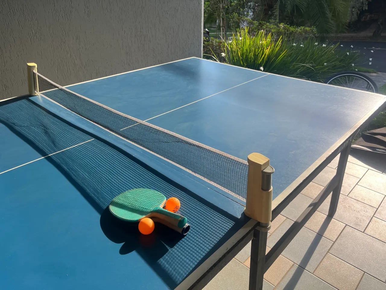 Mesa de ping pong com capa de proteção  - Foto 3