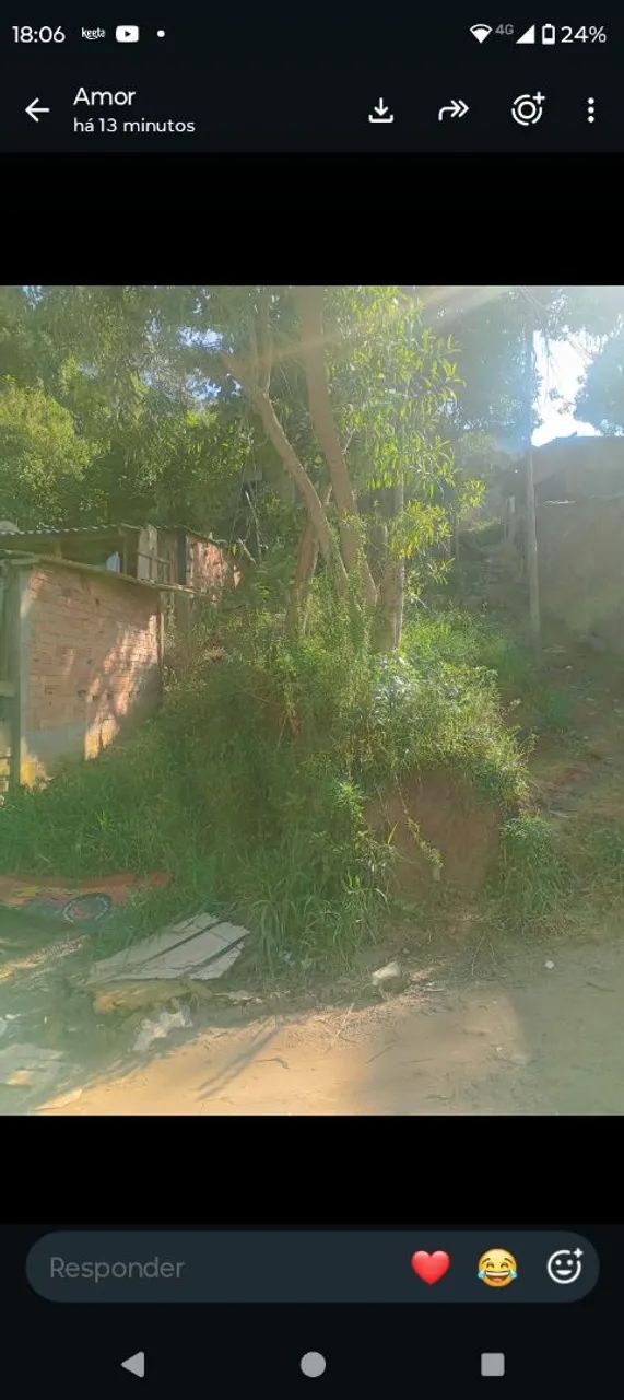 Vendo terreno na cidade Tiradentes 