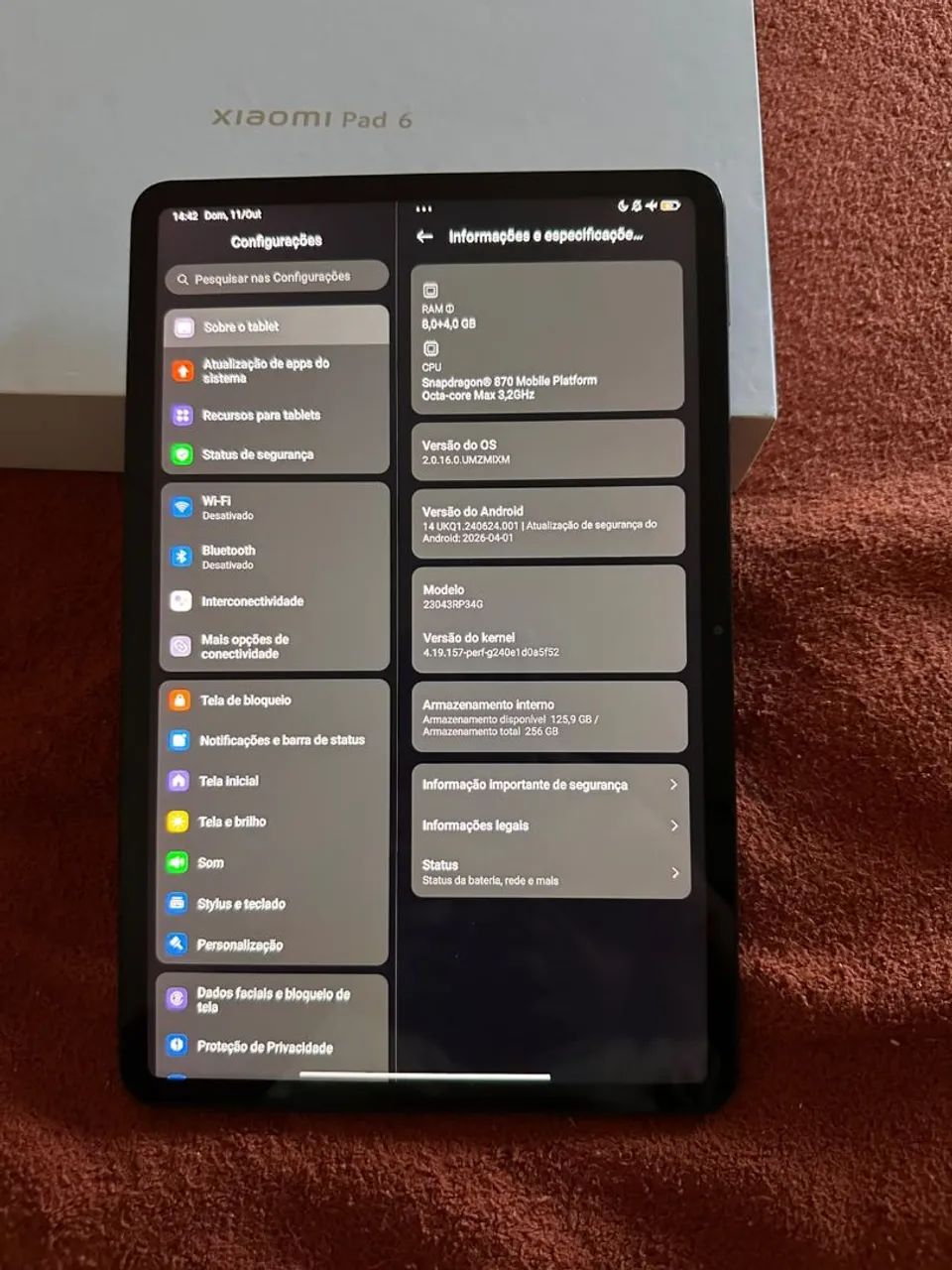 Tablet Xiaomi Pad 6  - Foto 4