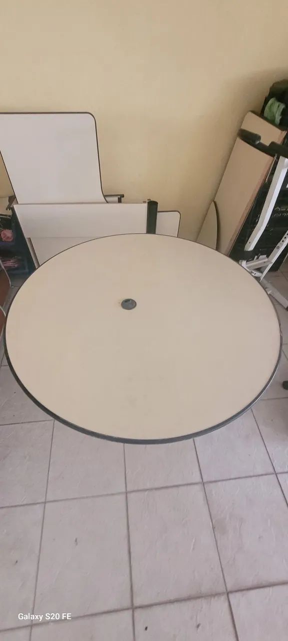 Mesa de reunião redonda - Foto 2