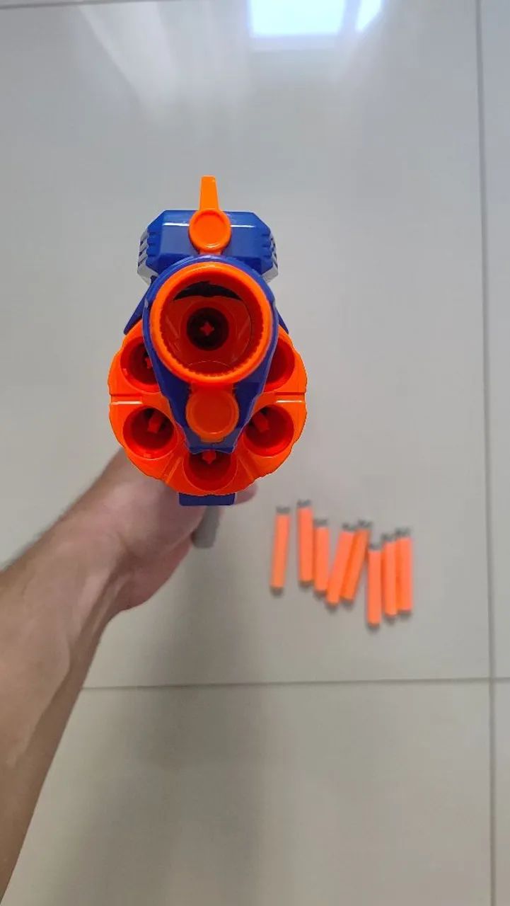 Nerf Elite Disruptor Automática 8 munições - Foto 4