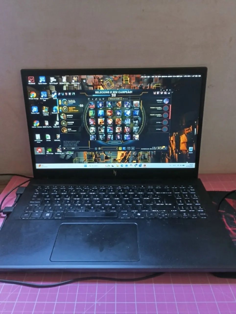 Notebook gamer acer V15 - RTX 4060 - Foto 3