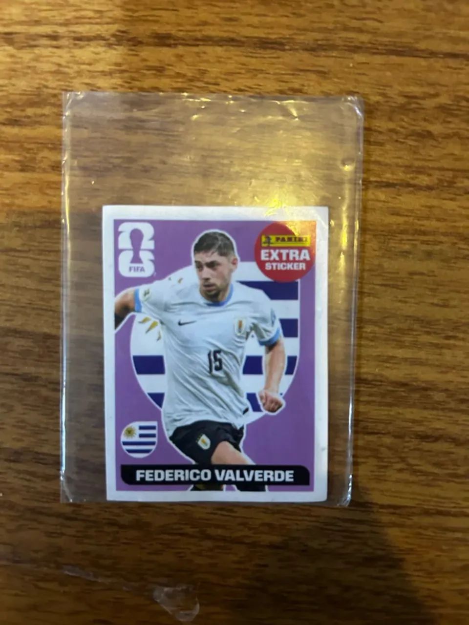 Figurinha legend Valverde roxo 2026