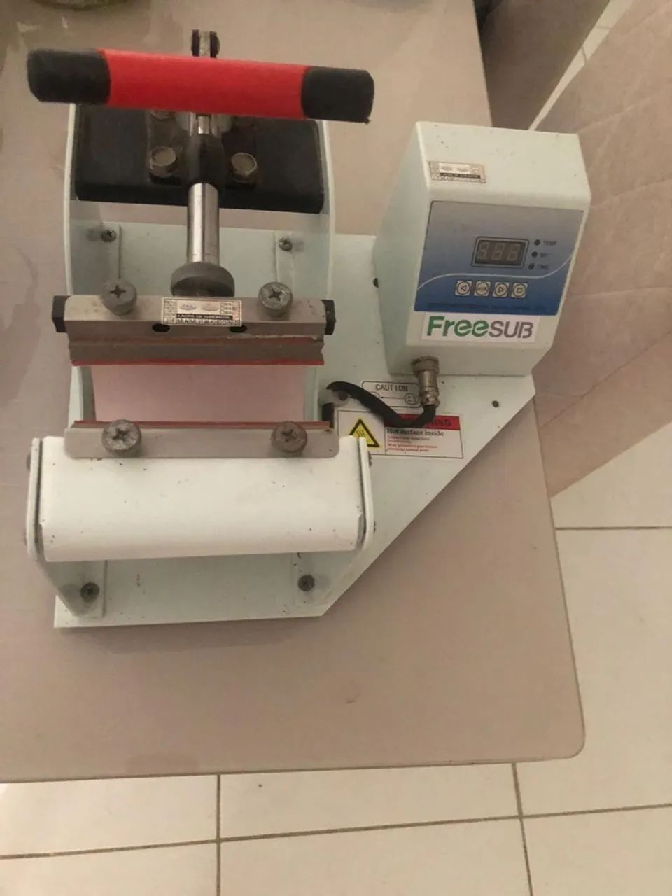 Máquina de sublimação