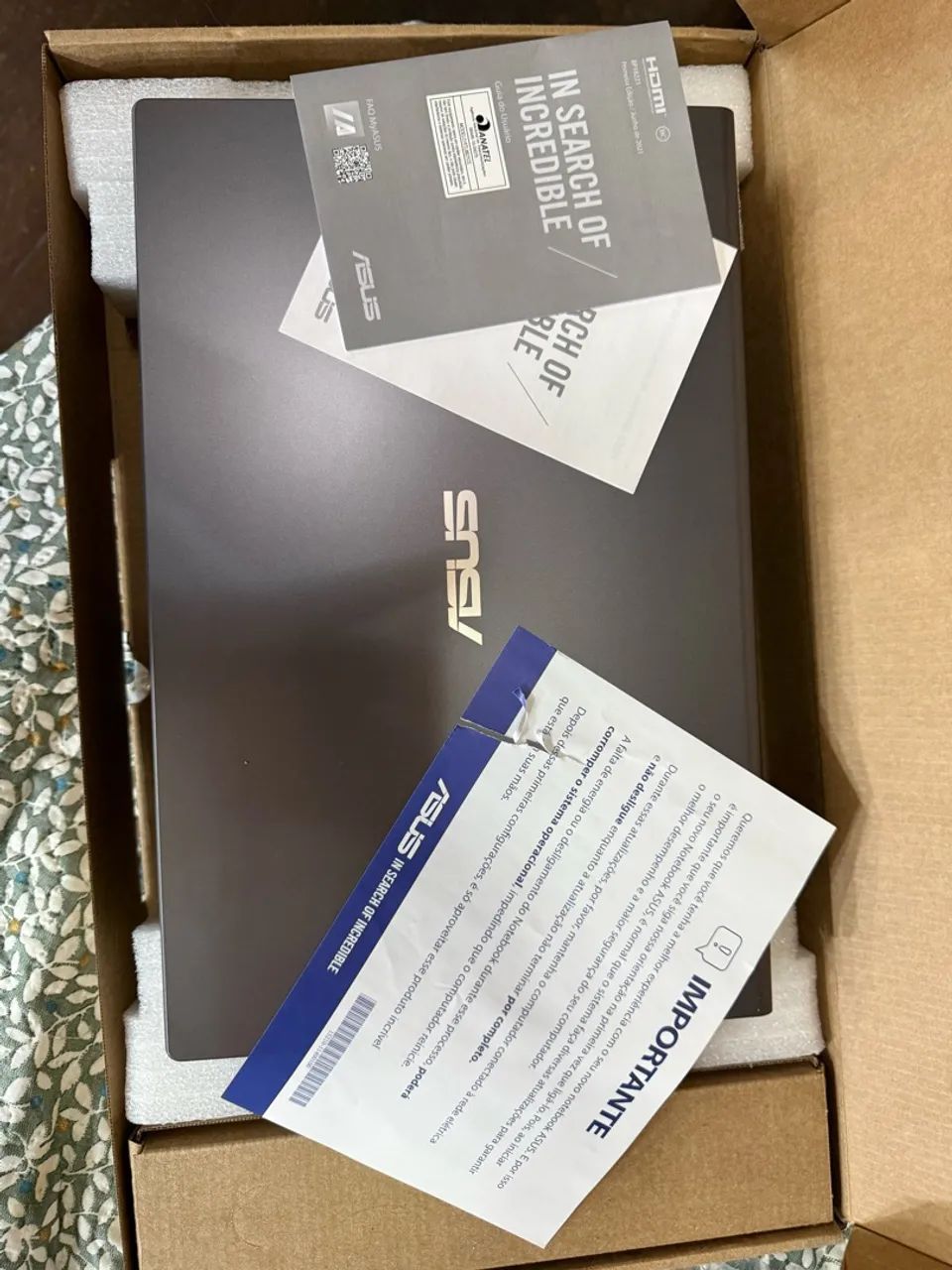 Notebook ASUS X515 - Prata - Estado de novo - Foto 3