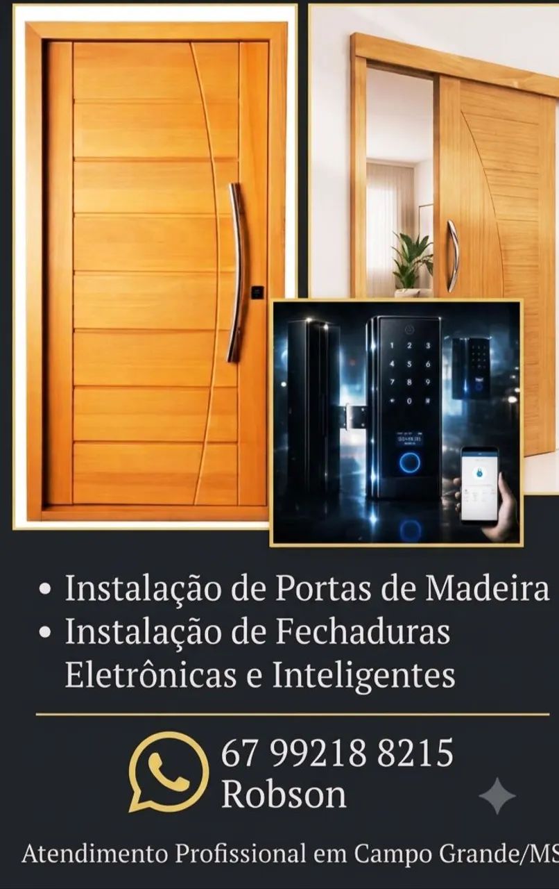 Instalaçao de portas  Obras e Residencias em geral 