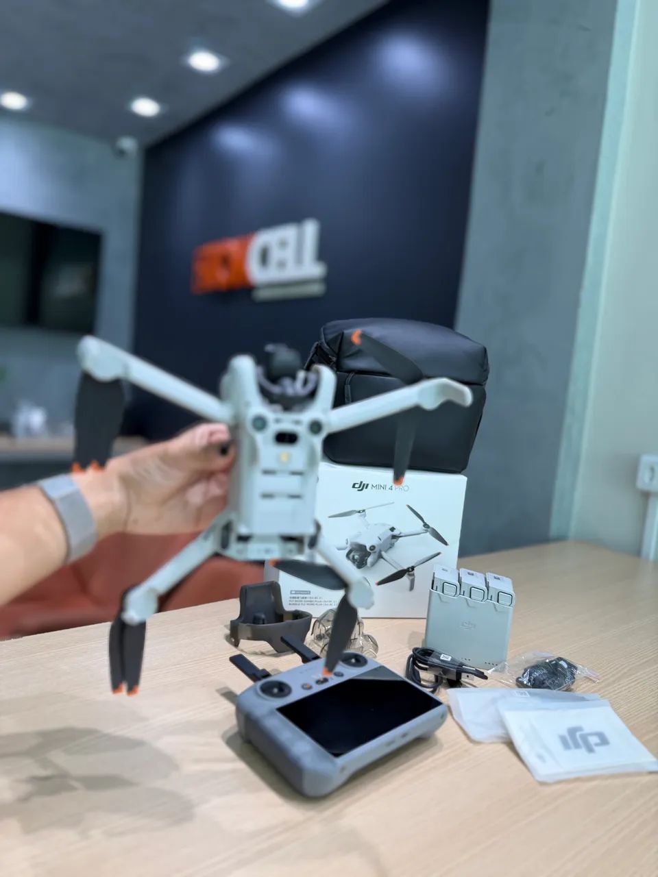 Drone Dji Mini 4 Pro Fly More Combo Plus Completo Usado Loja Física  - Foto 3