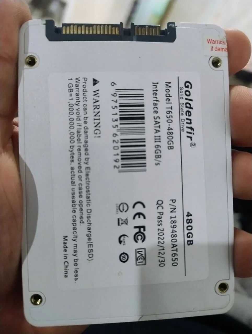 SSD SATA 480 gb - Armazenamento - Coronel Aparício Borges, Porto