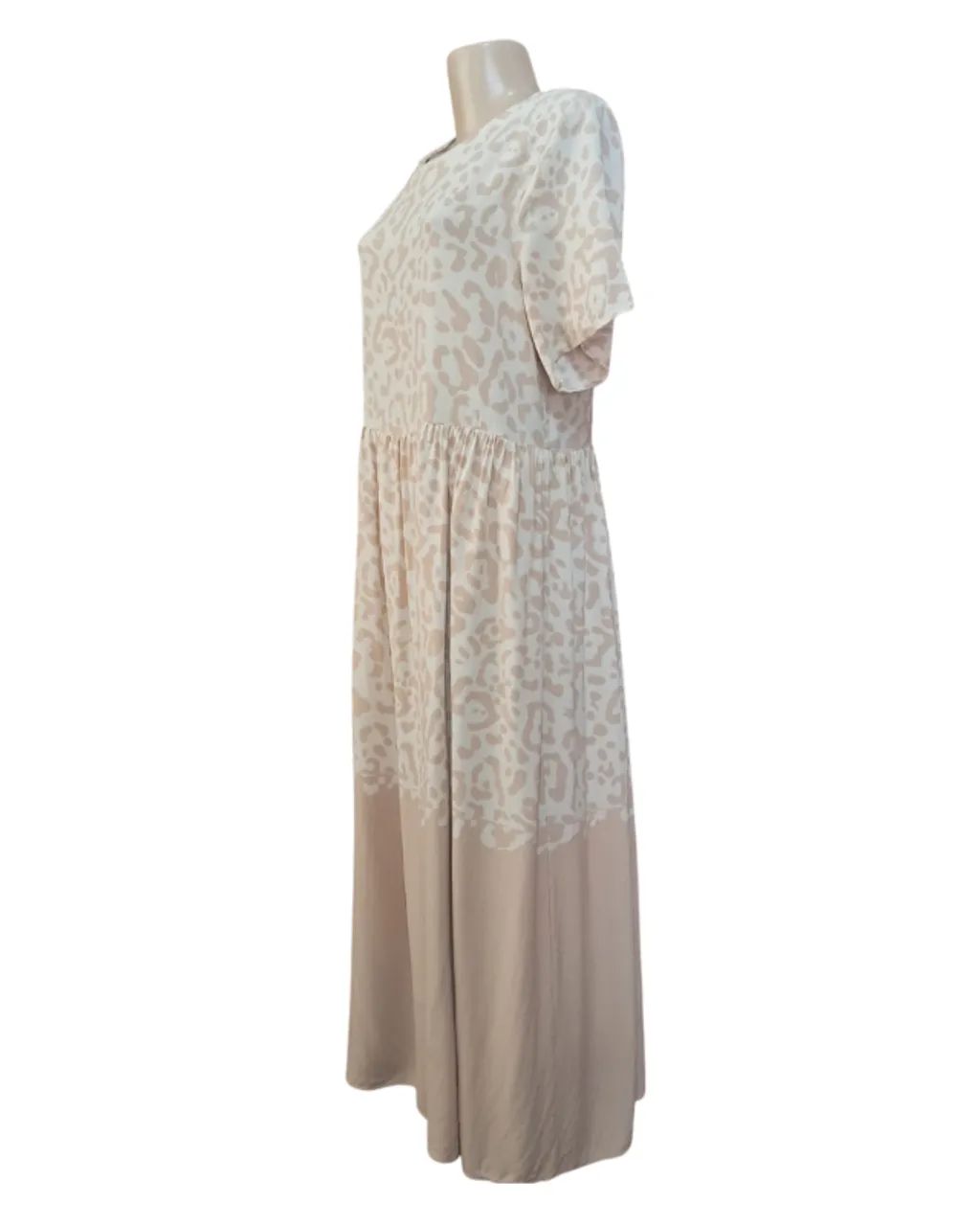 Vestido longo Shoulder tamanho 44 em viscose - Foto 3