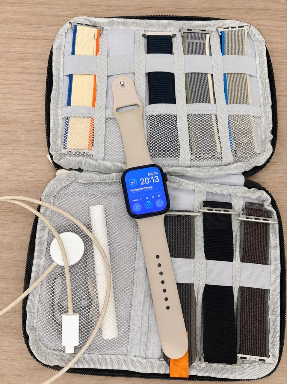 Apple Watch Series 45mm GPS + Celular COMPLETO