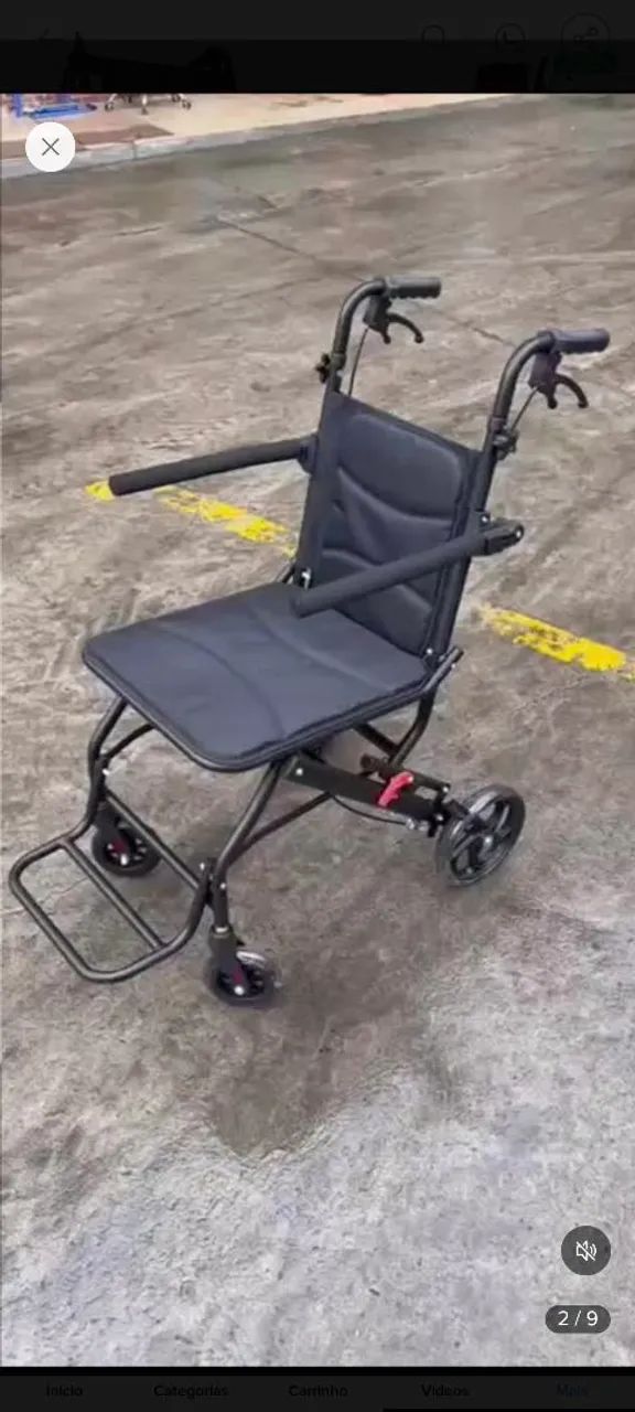 Vendo Cadeira de rodas - Foto 4