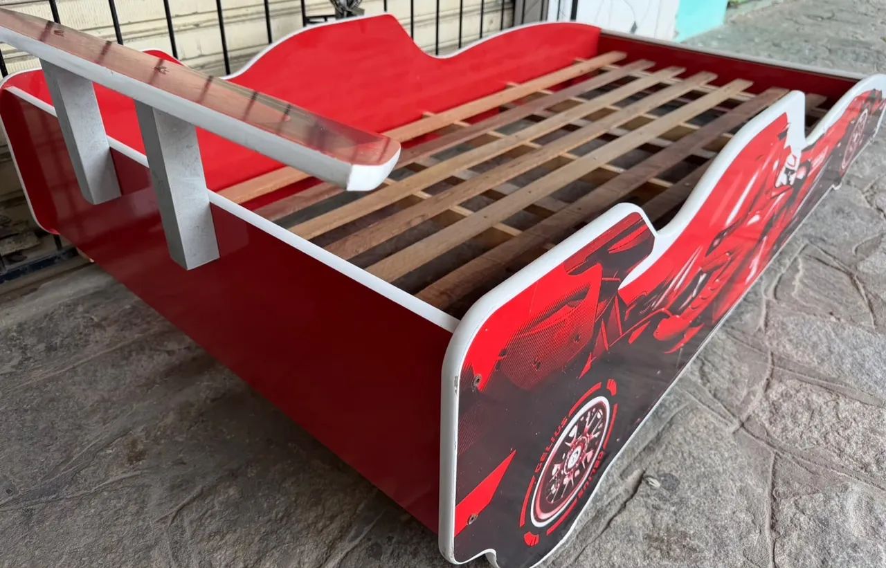 Cama infantil carros usada  - Foto 5