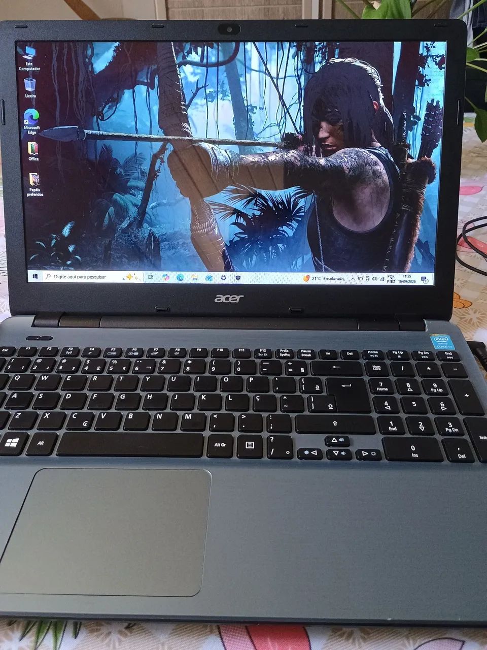 Notebook Acer com SSD 