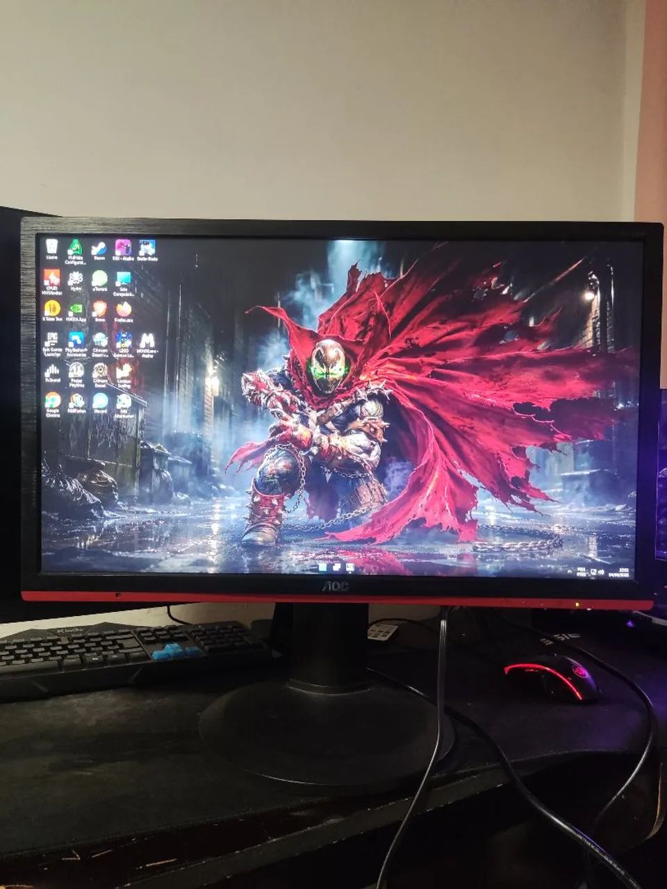 Monitor gamer AOC 24" 144HZ - Foto 4