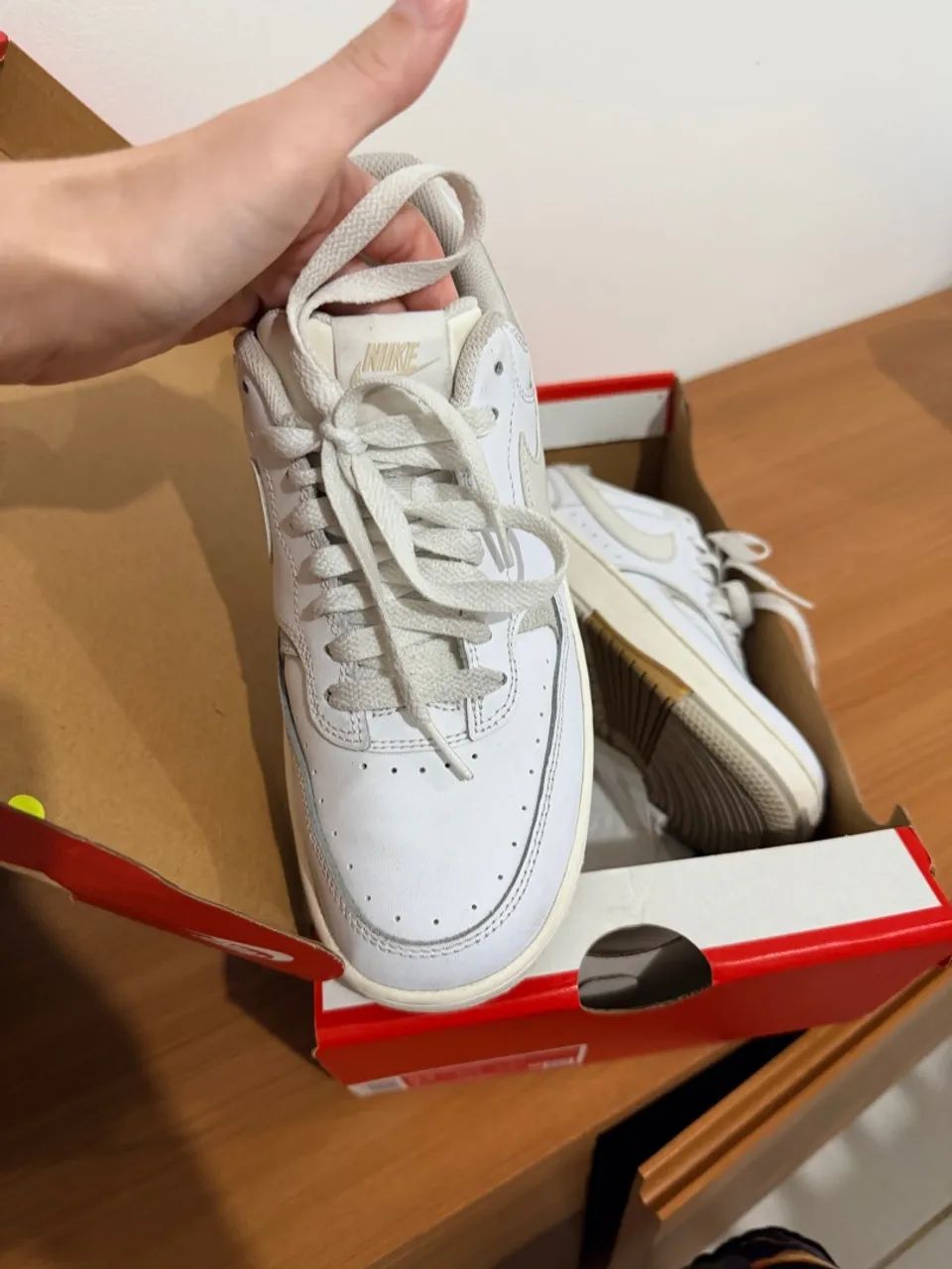 Tênis Nike Branco Gamma Force 38 - Foto 4