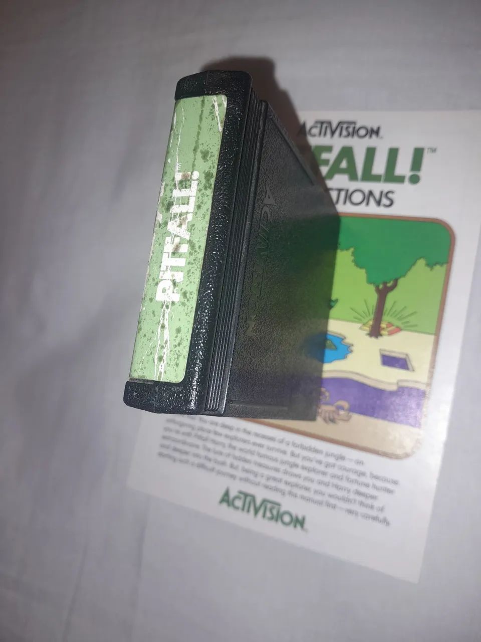 Pitfall Atari 2600 Raridade com manual  - Foto 3