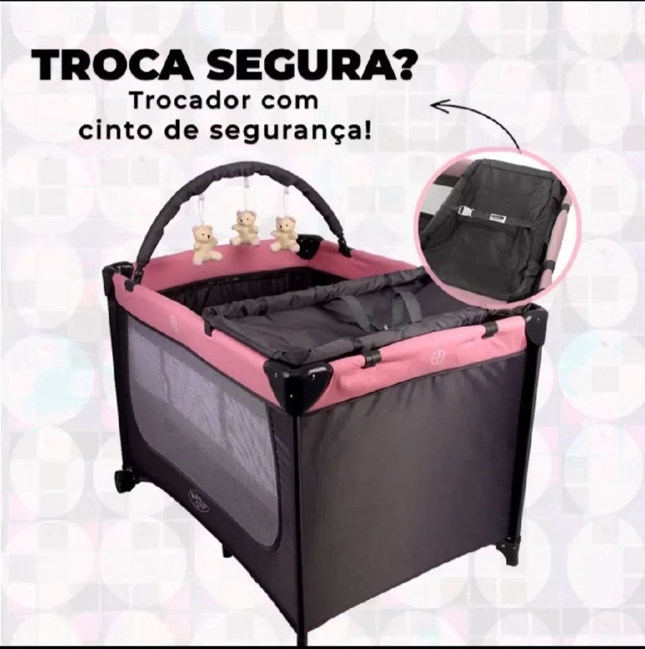 Berço chiqueirinho 